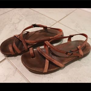 Women’s leather Chaco sandals size 11